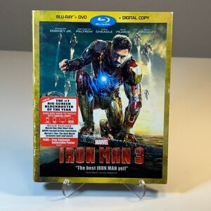 Iron Man 3 Blu-ray DVD Digital Copy Combo Pack